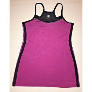 Aerie Fit Womens Athletic Tank Top Purple Black Size Medium Fitness